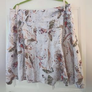 Coldwater Creek women's floral skirt